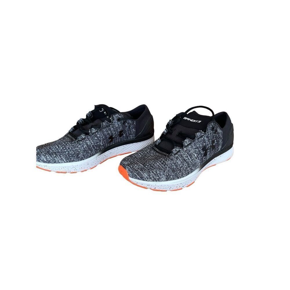 Under Armour Mens Gray Lace Up Running Charged Bandit 3 Sneakers Size 11